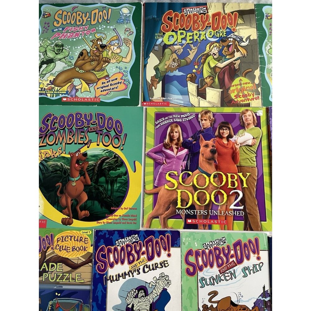 11 Scooby-Doo and You Book Lot Story Chapter Mystery Scholastic Cartoon Network - Picture 2 of 8
